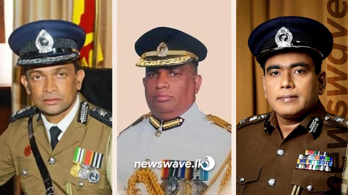 Three police chiefs transferred - Ajith Rohana also included | NewsWave ...